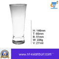 Qualitäts-Glasschalen-klares Glas-Bier-Becher Kb-Hn0318